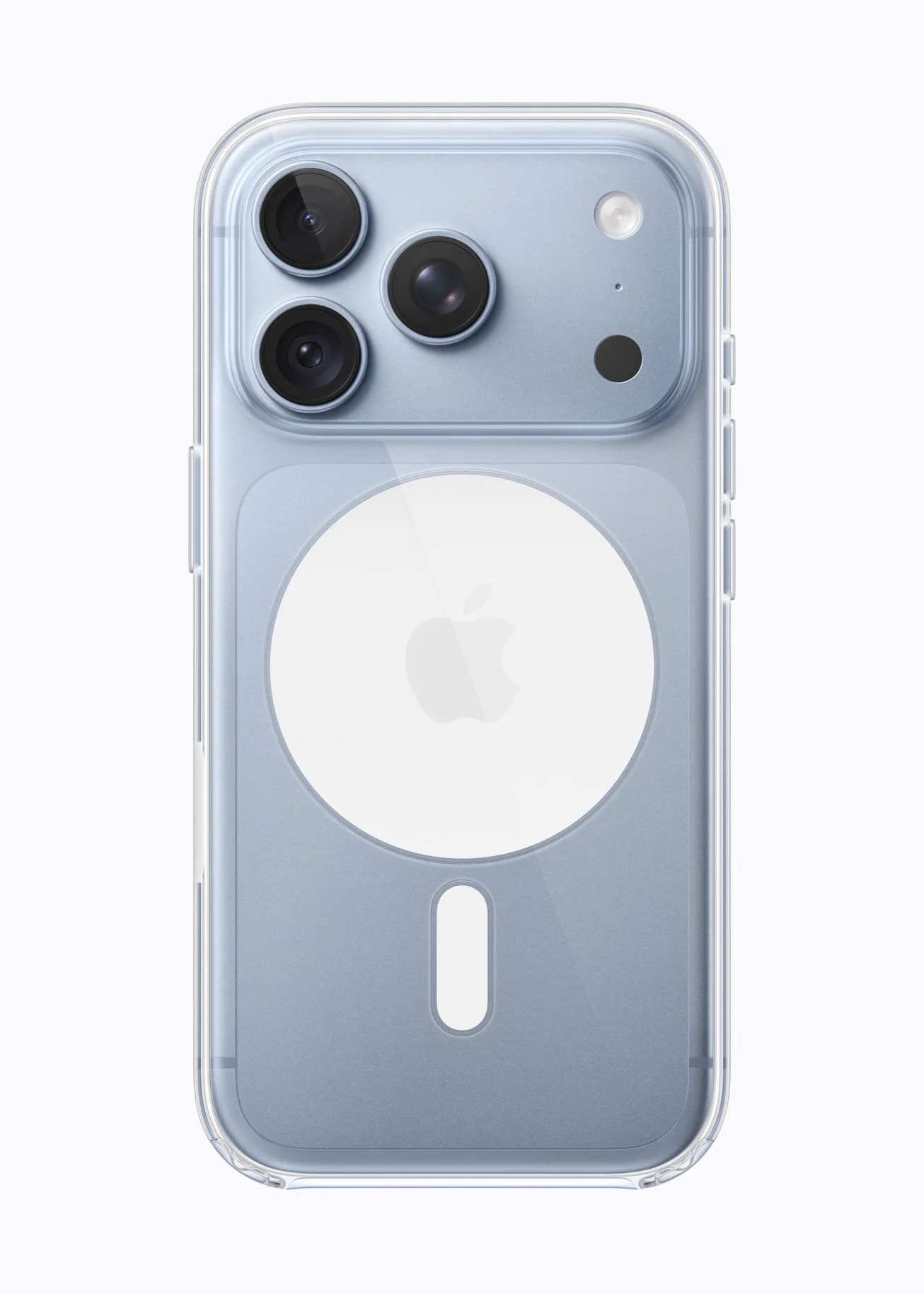 Ốp lưng trong suốt bảo vệ và kiểm tra nhiệt độ tiếp xúc bề mặt trên iPhone 18 Pro